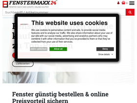 'fenstermaxx24.com' screenshot