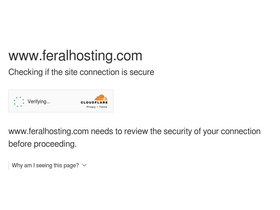 'feralhosting.com' screenshot