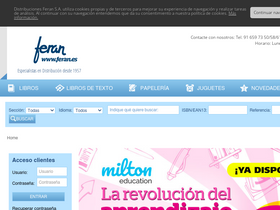 'feran.es' screenshot