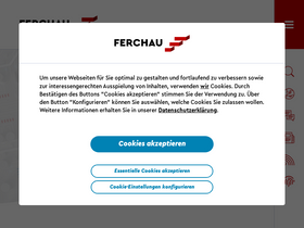 'ferchau.com' screenshot