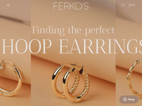 'ferkosfinejewelry.com' screenshot