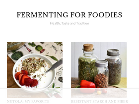 'fermentingforfoodies.com' screenshot