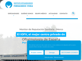 'fernandez-vega.com' screenshot