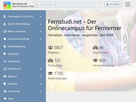 'fernstudi.net' screenshot