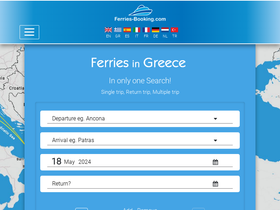 'ferries-booking.com' screenshot