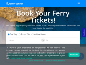 'ferryscanner.com' screenshot