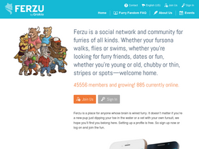 'ferzu.com' screenshot