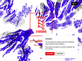 'festival-avignon.com' screenshot