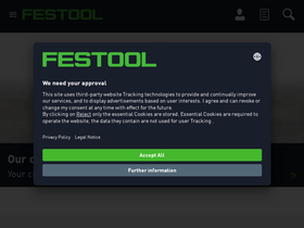 'festool.co.uk' screenshot