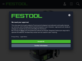 'festool.com' screenshot