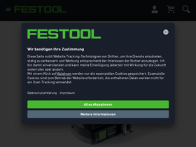 'festool.de' screenshot