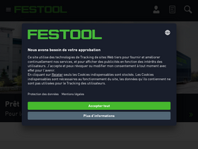 'festool.fr' screenshot