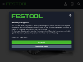 'festoolusa.com' screenshot
