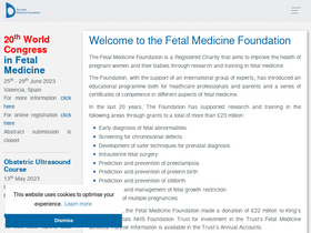 'fetalmedicine.org' screenshot