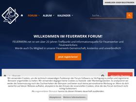 'feuerwerk-forum.de' screenshot