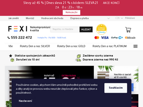 'fexi.cz' screenshot
