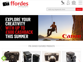 'ffordes.com' screenshot