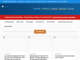 'ffta.fr' screenshot