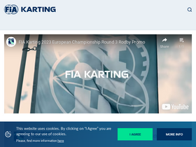 'fiakarting.com' screenshot