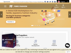 'fibre2fashion.com' screenshot
