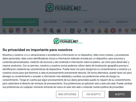 'fichajes.net' screenshot