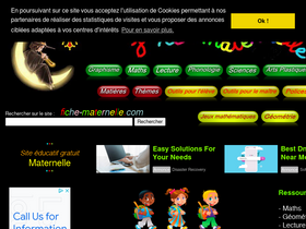 'fiche-maternelle.com' screenshot