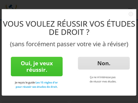 'fiches-droit.com' screenshot