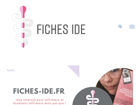 'fiches-ide.fr' screenshot