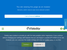'fidelity.ca' screenshot