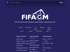 'fifacm.com' screenshot