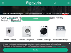'figevida.it' screenshot