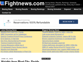 'fightnews.com' screenshot