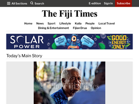 'fijitimes.com' screenshot