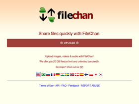 'filechan.org' screenshot
