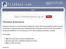 'filedesc.com' screenshot