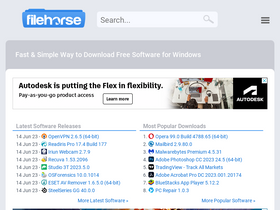 'filehorse.com' screenshot