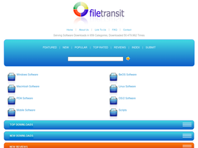 'filetransit.com' screenshot