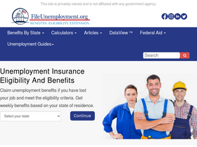 'fileunemployment.org' screenshot