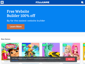 'fillgame.com' screenshot