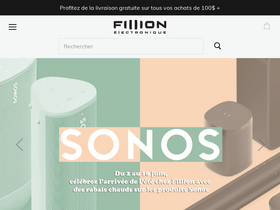 'fillion.ca' screenshot
