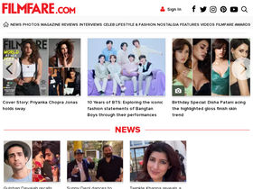 'filmfare.com' screenshot