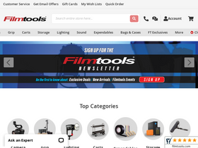 'filmtools.com' screenshot