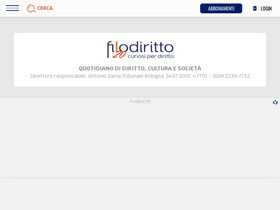 'filodiritto.com' screenshot