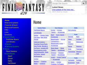 'finalfantasyd20.com' screenshot