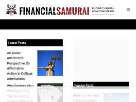 'financialsamurai.com' screenshot