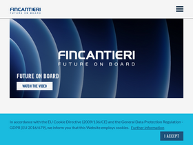 'fincantieri.com' screenshot