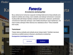 'finder.fi' screenshot