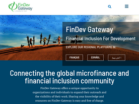 'findevgateway.org' screenshot