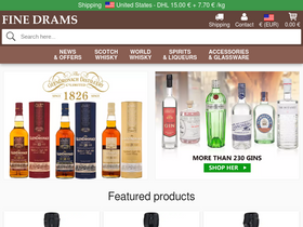 'finedrams.com' screenshot