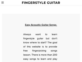 'fingerstyle-guitar-today.com' screenshot